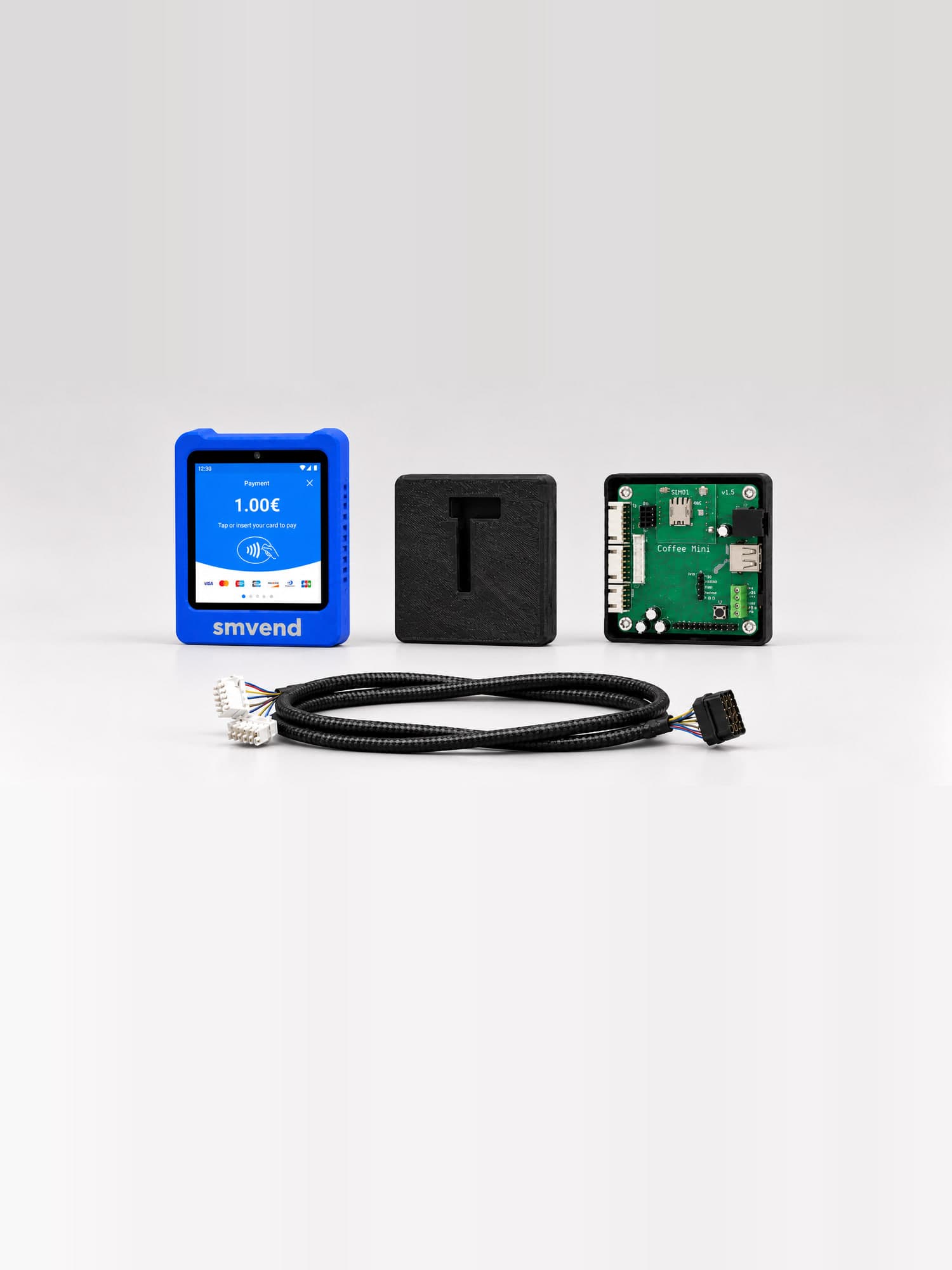 Pagamento com telemóvel no terminal SmVend